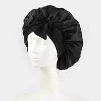 Satin Bonnet Silk Bonnet Adjustable Bonne For Sleeping Hair Bonnet With Tie Band Bonnets For Women Men