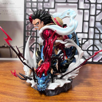 One Piece Monkey D Luffy Gear 4 17cm Anime Figurine Model GK Action Figure PVC Statue Collection Toy Figma