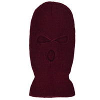 Motorcycle Windproof Full Face Knit Hats Custom SkiMask Men Warm Wool