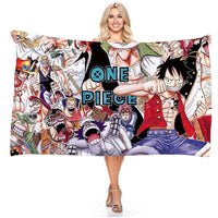 Anime One Piece 75*150cm Polyester Pirate Monkey D.Luffy Skull Flag One Piece Straw Hat Pirates Trumpet Banner Flag Gifts 