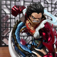 One Piece Monkey D Luffy Gear 4 17cm Anime Figurine Model GK Action Figure PVC Statue Collection Toy Figma