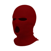 Motorcycle Windproof Full Face Knit Hats Custom SkiMask Men Warm Wool