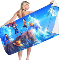 Anime One Piece 75*150cm Polyester Pirate Monkey D.Luffy Skull Flag One Piece Straw Hat Pirates Trumpet Banner Flag Gifts 