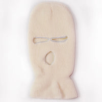 Motorcycle Windproof Full Face Knit Hats Custom SkiMask Men Warm Wool
