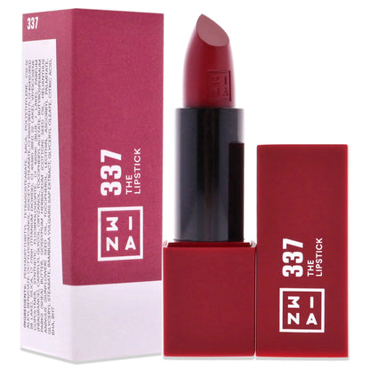 The Lipstick - 337 Deep Burgundy by 3INA for Women - 0.16 oz Lipstick