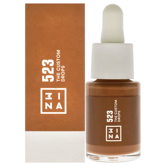 The Custom Drops - 523 - Brown by 3INA for Women - 0.43 oz Makeup