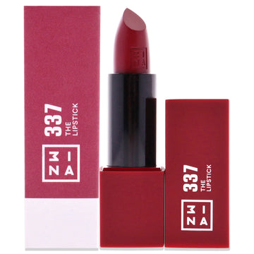 The Lipstick - 337 Deep Burgundy by 3INA for Women - 0.16 oz Lipstick