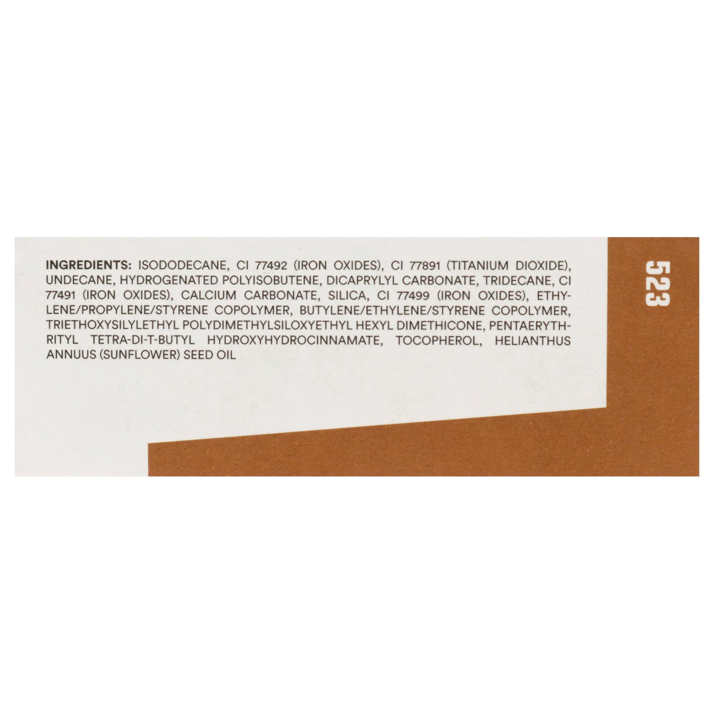 The Custom Drops - 523 - Brown by 3INA for Women - 0.43 oz Makeup