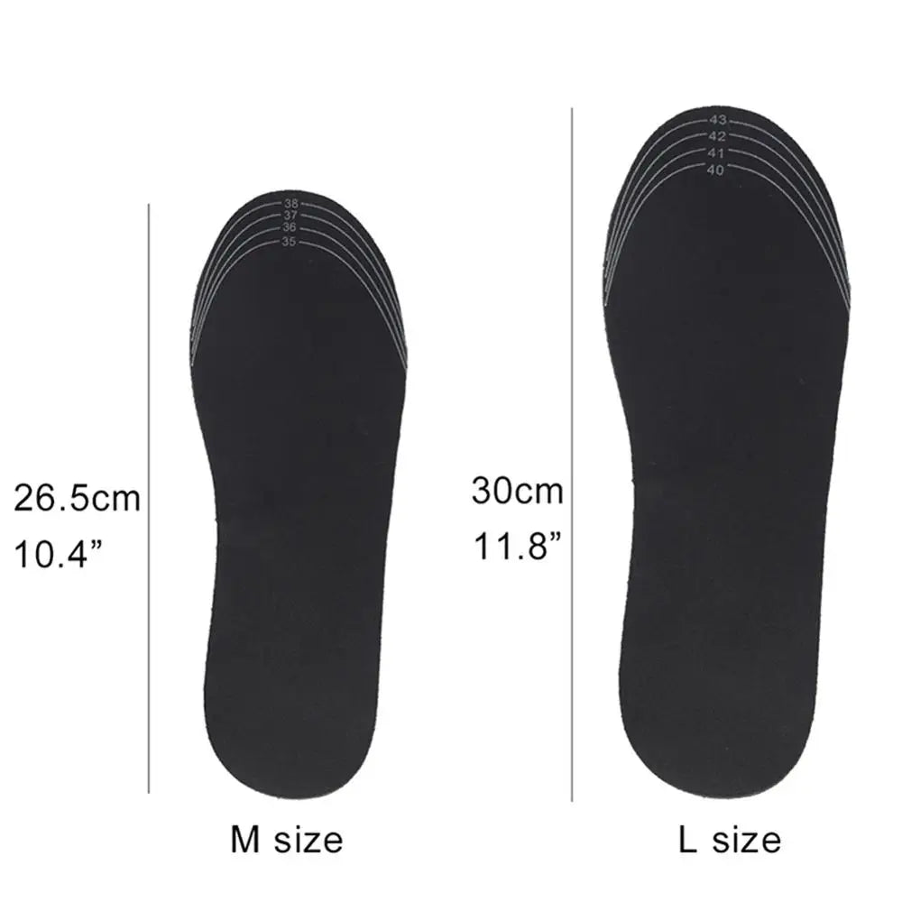 USB Heated Shoe Insoles Feet Warm Sock
