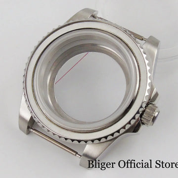 Bi-directional Rotating Bezel 40mm Dive Watch Case Bracelet 20ATM Waterproof Fit NH35 NH34 GMT ETA 2824 PT5000 Sapphire