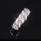 Ready to Ship S925 Sterling Silver Ring 18K Gold Plated Hip Hop Men VVS Moissanite Diamond Ring Factory Price