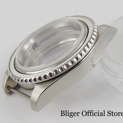 Bi-directional Rotating Bezel 40mm Dive Watch Case Bracelet 20ATM Waterproof Fit NH35 NH34 GMT ETA 2824 PT5000 Sapphire