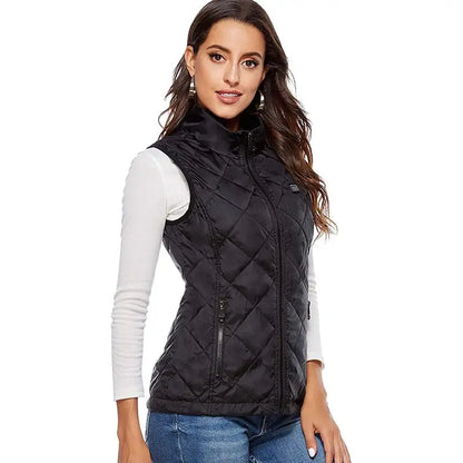 Women Heating Vest Autumn and Winter Cotton Vest