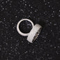 Ready to Ship Hiphop Star Ring Fine Jewelry Iced Out Gold Plated S925 Silver VVS Moissanite Diamond Cross Ring for Men Women