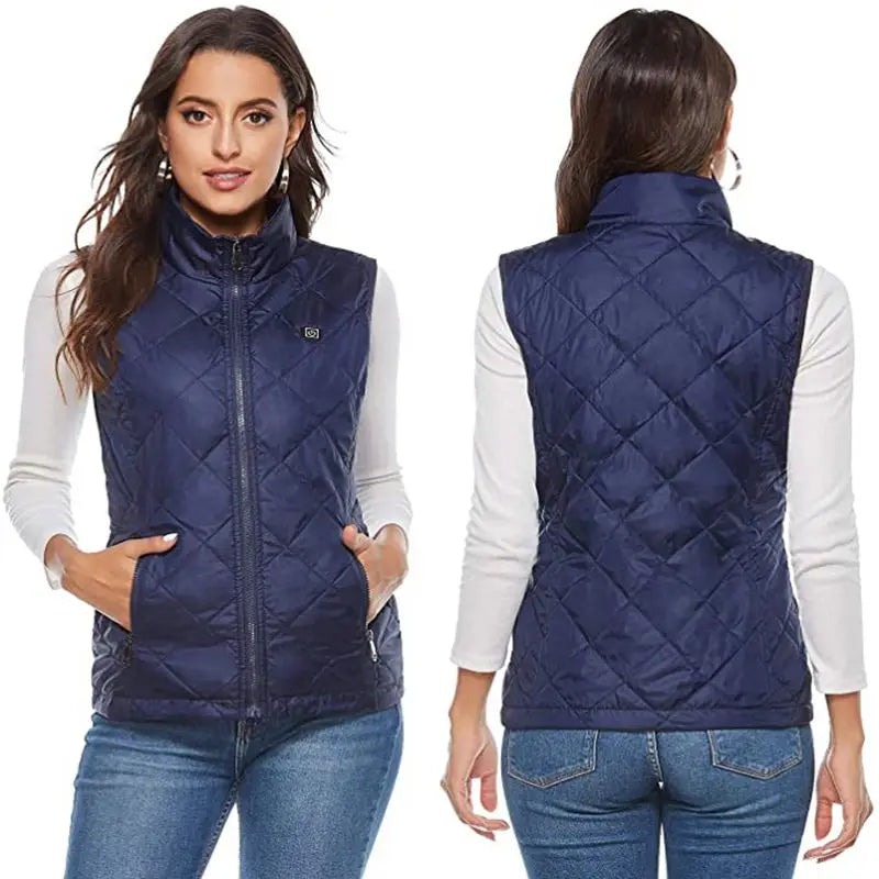 Women Heating Vest Autumn and Winter Cotton Vest