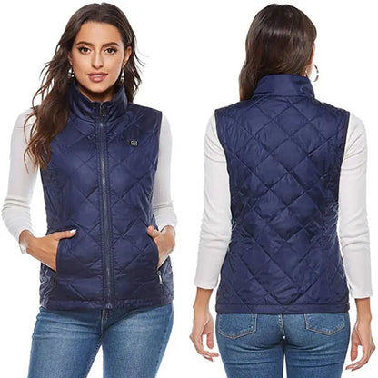 Women Heating Vest Autumn and Winter Cotton Vest