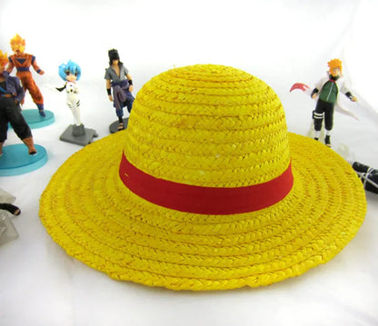 Anime One Piece Portgas.D.Ace Cosplay Hat Cowboy Hat With Bones Skull Toys Cosplay Trafalgar Law Cap Chopper .Luffy straw hat