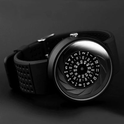 2023 men's gift Enmex creative industrial   wristwatch digital design light sports fashion quartz watches