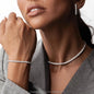 Fashion Hip Hop Jewelry 2MM 3MM 4MM 5MM Width Gold Plated Bling VVS Round Moissanite Tennis Chain