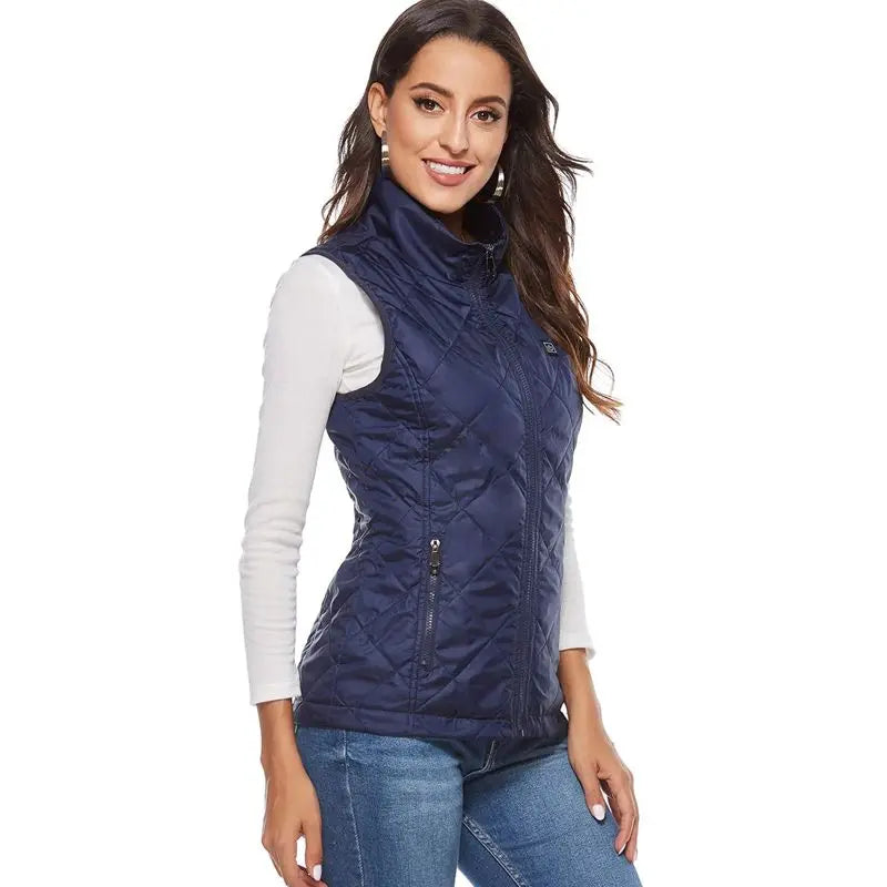 Women Heating Vest Autumn and Winter Cotton Vest