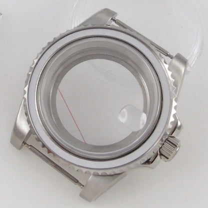 Bi-directional Rotating Bezel 40mm Dive Watch Case Bracelet 20ATM Waterproof Fit NH35 NH34 GMT ETA 2824 PT5000 Sapphire