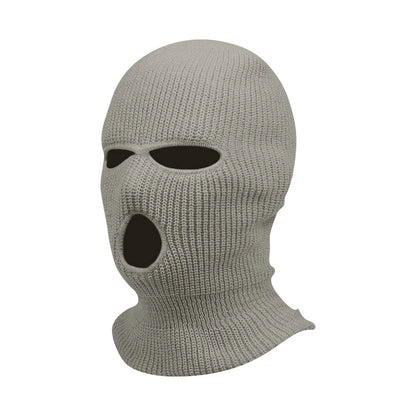 Motorcycle Windproof Full Face Knit Hats Custom SkiMask Men Warm Wool