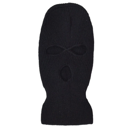 Motorcycle Windproof Full Face Knit Hats Custom SkiMask Men Warm Wool
