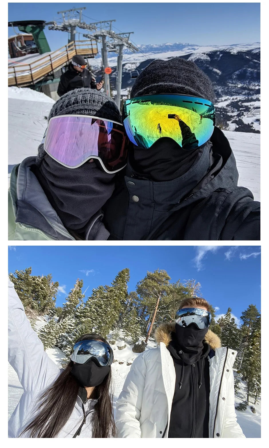 Glasses Skiing Mask Snowboard Men Women Snow Goggles