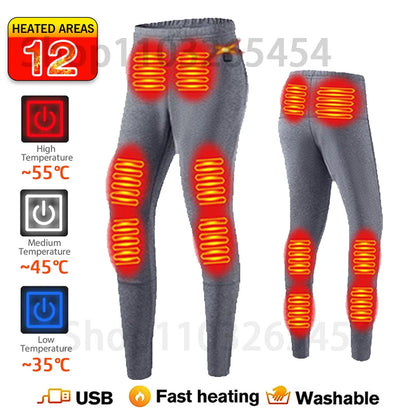 New 52 Areas Heated Underwear Winter