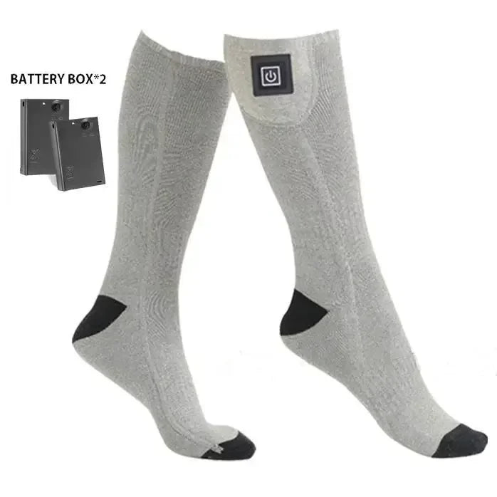 Heating Socks with Battery Box Rechargeable Anti-Cold Men