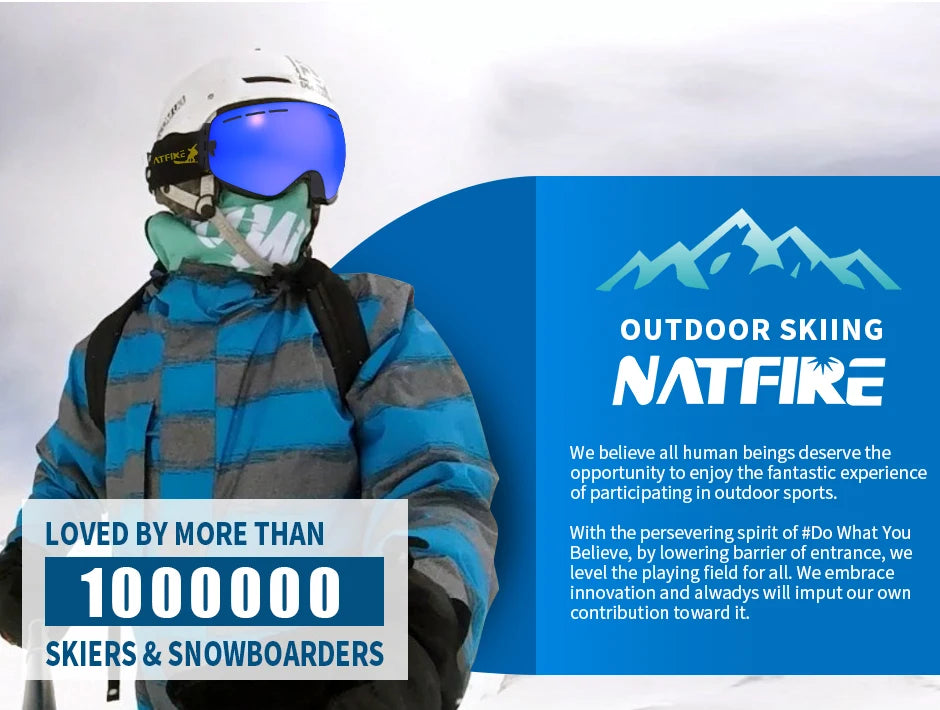 Glasses Skiing Mask Snowboard Men Women Snow Goggles