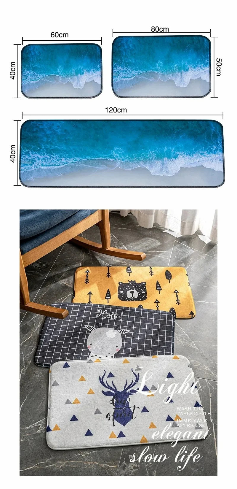 Anime One P-Piece Carpet living room bedroom carpet non-slip door mat photography props area Children's Bedroom rug ﻿