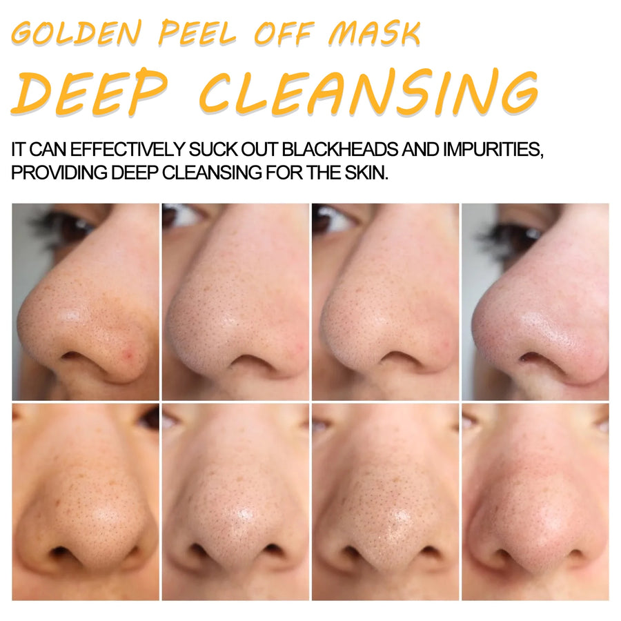 24K Gold Foil Peel-Off Facial Mask