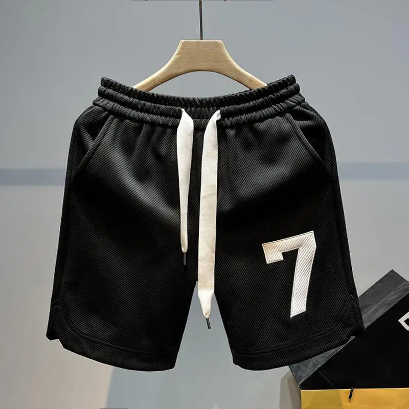 Drawstring Embroidery Sports Baggy Male Short Pants New In Pant 2025 Dry Fit