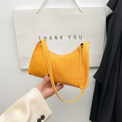Y2k Vintage Women Underarm Bag Korean Casual Cute White Shoulder Bag Ladies Slings