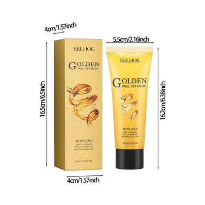 24K Gold Foil Peel-Off Facial Mask