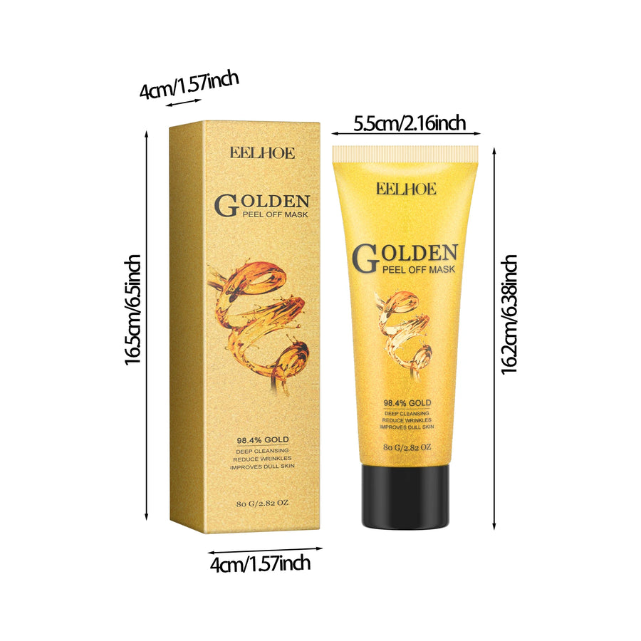 24K Gold Foil Peel-Off Facial Mask