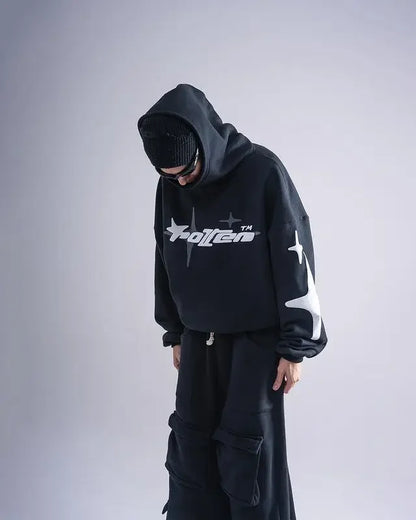 Harajuku Men Loose and Casual Sweatshirt demon slayer