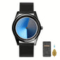 Men's Special Edition Quartz Watch Unique Creative Design Stainless Steel Band Christmas New Year Gift Fashion & Casual
