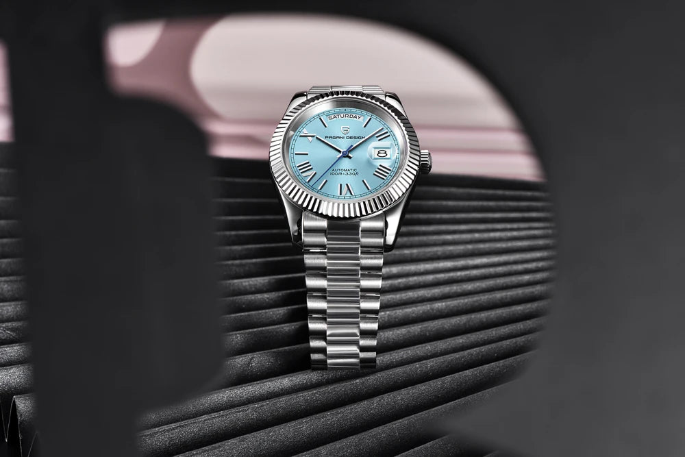 PAGANI DESIGN 2025 DD40 Men's Watches Luxury Automatic Watch Men AR Sapphire Glass Mechanical Wristwatch Men 10Bar Japan NH36A