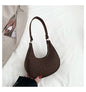 Y2k Vintage Women Underarm Bag Korean Casual Cute White Shoulder Bag Ladies Slings