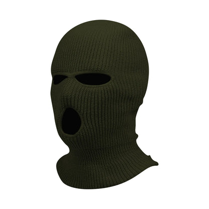 Motorcycle Windproof Full Face Knit Hats Custom SkiMask Men Warm Wool