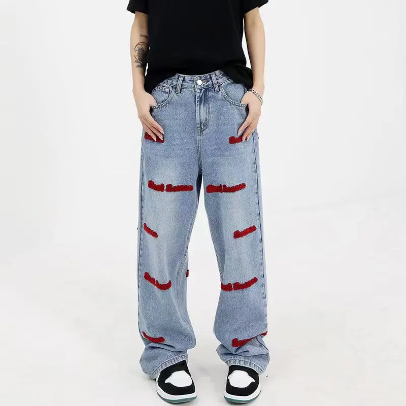 American wide-leg pants