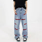 American wide-leg pants