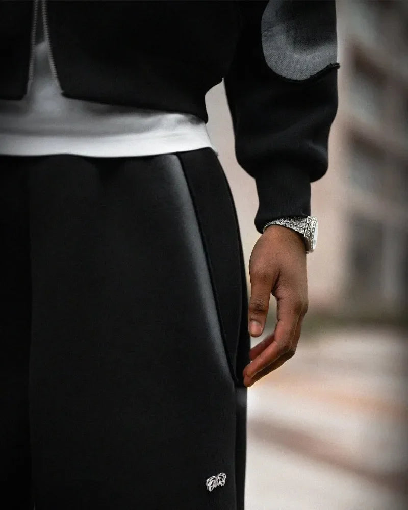 European and American Street Fashion Clothing Dark Fashion Striped Print