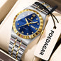 POEDAGAR Luxury Original Ladies Watch Luminous Waterproof Week Date Woman Wristwatch Stainless Steel Women Quartz Watches Female