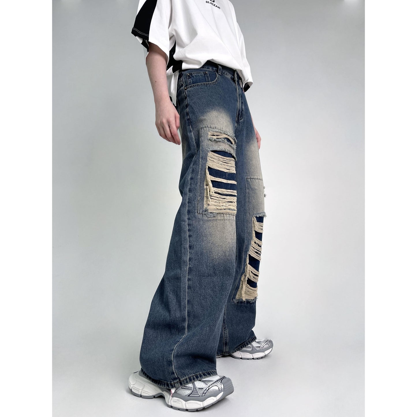 American wide-leg pants