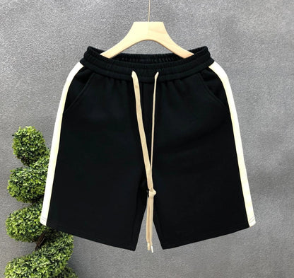Men's Shorts Loose Drawstring Black Male Short Pants Essential Xl Dry Fit 3 Quarter Small Size Thin Stylish Y2k Personalizate