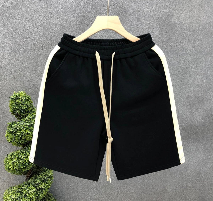 Men's Shorts Loose Drawstring Black Male Short Pants Essential Xl Dry Fit 3 Quarter Small Size Thin Stylish Y2k Personalizate