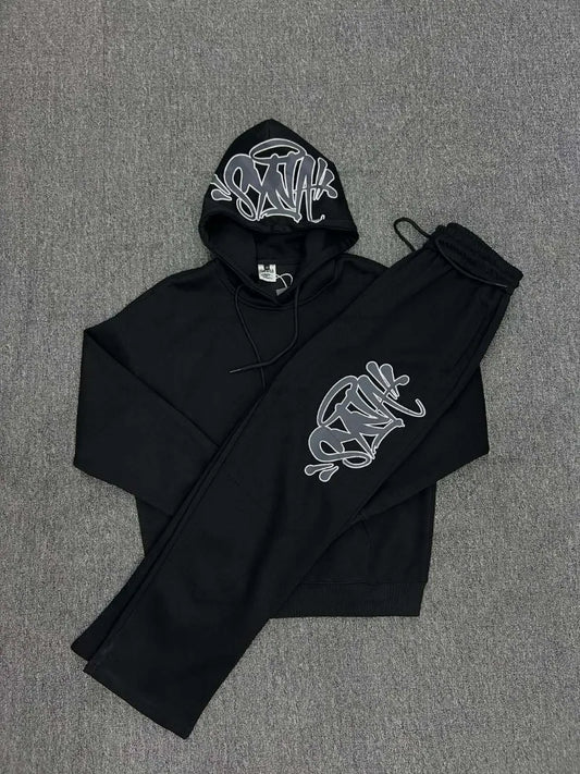 Rock Hip-hop Harajuku High Street Fashion Trendy Brand Oversized Sweatshirt Women